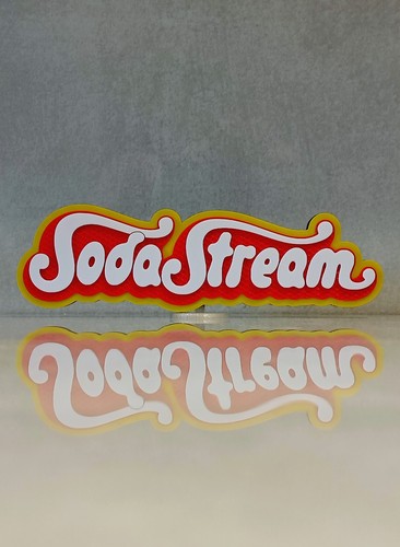 Soda stream printed shelf - soda, 3d