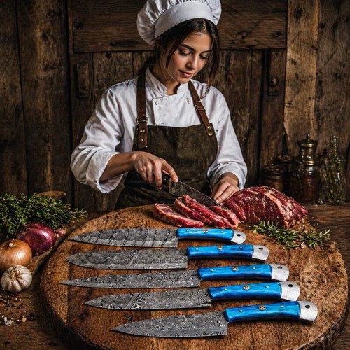 Handmade hand forged damascus - handmade,