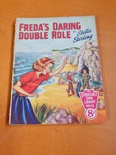 THE SCHOOLGIRLS' OWN LIBRARY No. 131 - 1950s  8d - Freda's Daring Double Role
