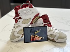 Jordan 6 Retro GS Alternate 2017 Size UK 5.5 Used 384665-113 Red / White