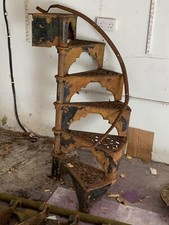 Cast Iron spiral staircase