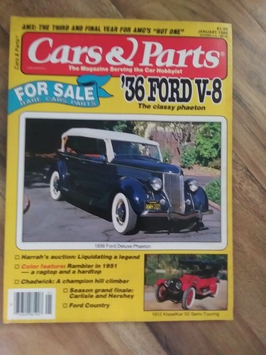 Cars parts magazine january - parts,