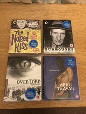 Four UK Criterion Blu-rays