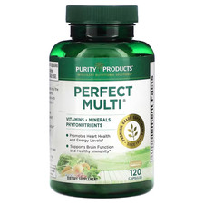 Purity Products, Perfect Multi, 120 Caps, Expiry:03/2027
