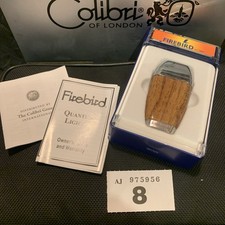 Working Vintage   COLIBRI QUANTUM  FIREBIRD LIGHTER  NEW IN BOX LOT 08