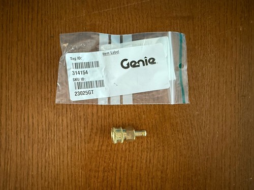 Genie gas hose - gas, op