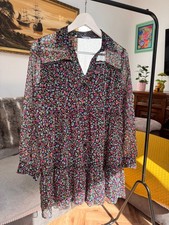 Zara Floral Blouse/Dress Size
