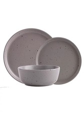 Modern 12 Piece Grey Speckled