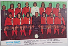 LUTON TOWN AUTOGRAPHED