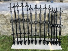 Genuine Old Cast Iron Stair Spindles x 14