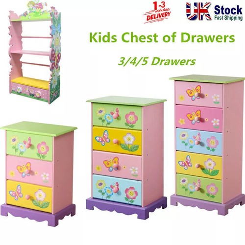 Wooden kids chest drawers - kids, of
