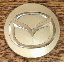 Mazda 626 97-02 Alloy wheel centre cap x1  52mm OEM Genuine 2114 Polished  Used 