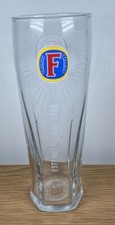 Fosters Lager Pint Glass Toughened/Nucleated Mancave Bar Gift For Him