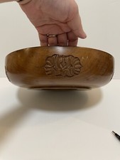 Vintage wooden bowl arts - vintage,