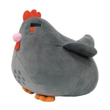 Gray Chicken 8 Inch Stuffed