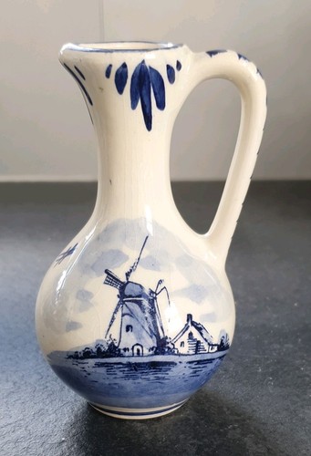 Vintage delft blue - vintage, white