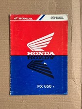 GENUINE HONDA WORKSHOP