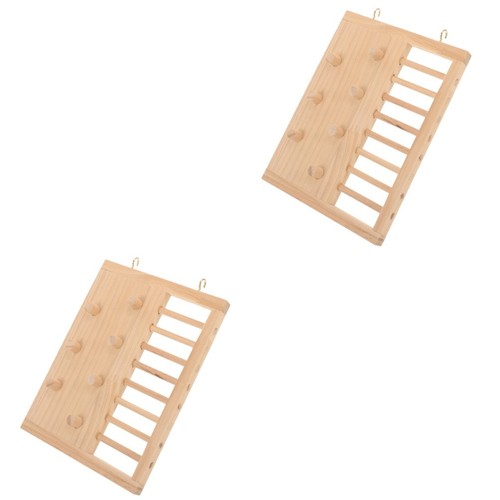 2pcs durable wooden hamster - durable,