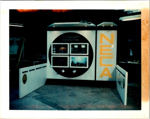 Neca 1970s trade show - neca, booth