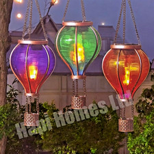 Hot air balloon solar led - air,