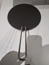 Flat, Rimless Pan. 26cm Diameter.  4.88mm Thick. Hard Anodised.