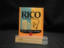 Rico. Bass Clarinet Reeds. Single Reeds Gauges 1.5 - 2.0 - 2.5 Available.
