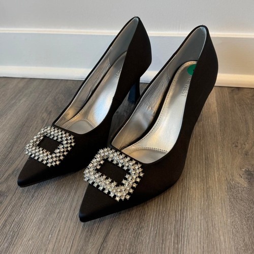 Nine west black satin - west,