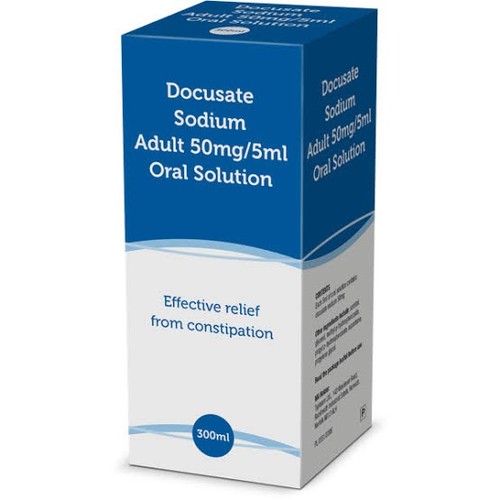 Docusate sodium - docusate,