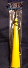 Yellow woofer horn - horn, held