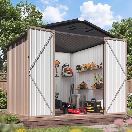 Metal outdoor storage - 6',