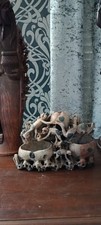 Vintage soapstone carving - soapstone,