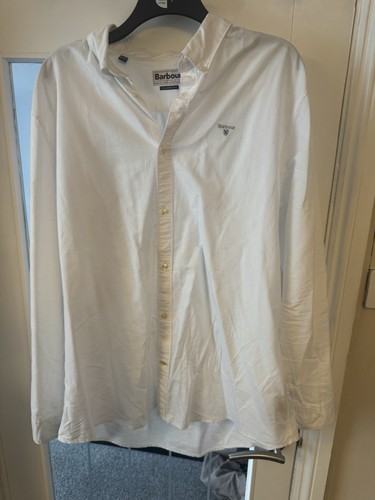 Barbour men white - white, long