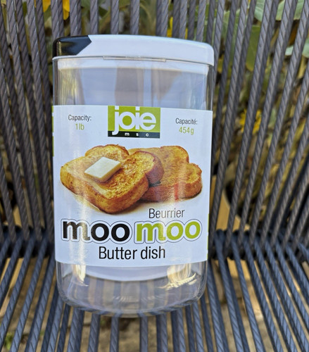 Joie covered butter dish - joie, w/