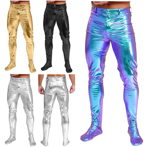 Men pantyhose faux leather - men,