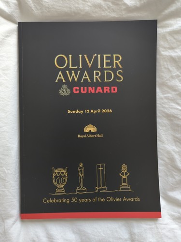 Oliver awards 2026 - oliver, 50th