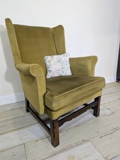 Wingback Armchair Criterion Cord Chair Circa 1952 vintage Delivery Available 