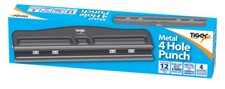 Metal 4 Hole Punch Heavy Duty
