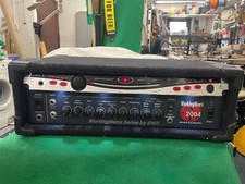 SWR Workingmans 2004 200  Watt Bass Amp and Behringer Rack Tuner
