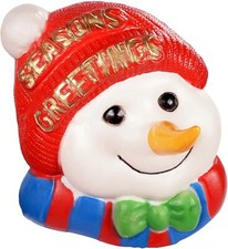 Pre-Lit 3D Moulded Snowman
