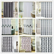 i@Home Extra Long Bathroom Shower Curtain Bath Tub Curtain Polyester Waterproof 