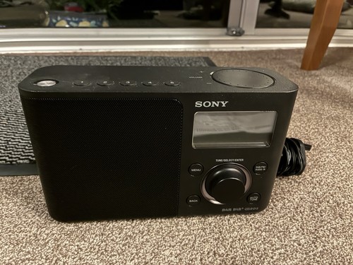Sony xdr s61d portable dab - sony, dab/fm