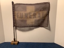 Antique Funeral Car Procession