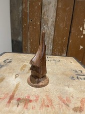 Wooden Nose Shaped Spectacle Eyeglass Holder Glasses Stand Display Handmade