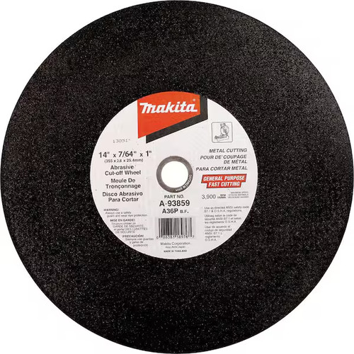 Pack makita chop saw metal - chop,