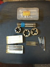3/8 X 11 Tap Sets X2, Die Nut, Dies, Various Imperial Taps
