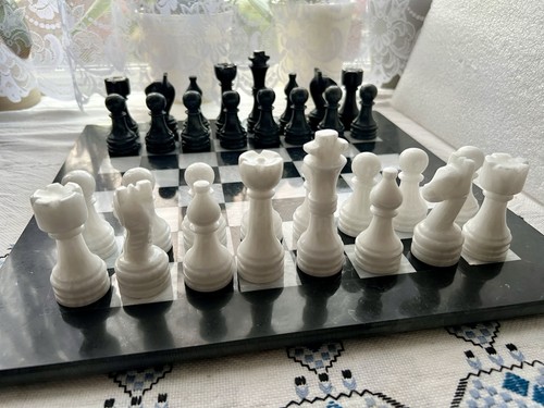 Handmade luxury chess set - chess,