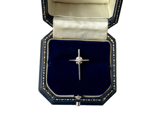Diamond cross pendant 9ct - cross,