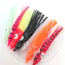 5" Muppets Sea Fishing Bait Boat Pier Jigging Squid Lures Terminal Tackle (5)