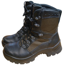 German Jungle Combat Boots Bundeswwehr Military Tactical Hiking Black Leather
