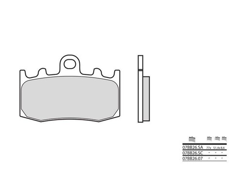 For bmw k1300 - k1300, front
